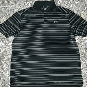 UA heat gear polo! EUC!!